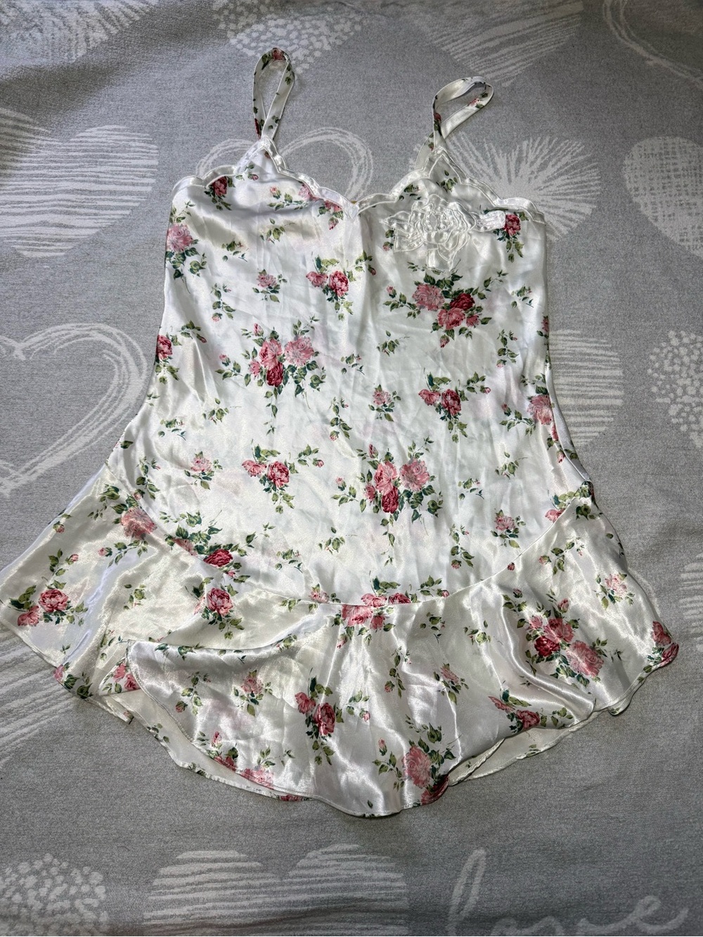 Vintage Victoria’s Secret Gold Label Satin Slip Chemise Nightgown